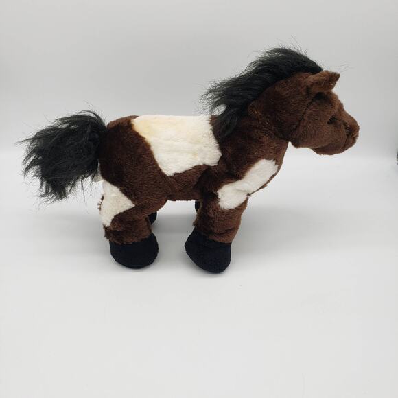 Ganz Webkins Pinto Pony Horse 10'' Kids Plush Stuffed Animal Toy No Code - Picture 3 of 12